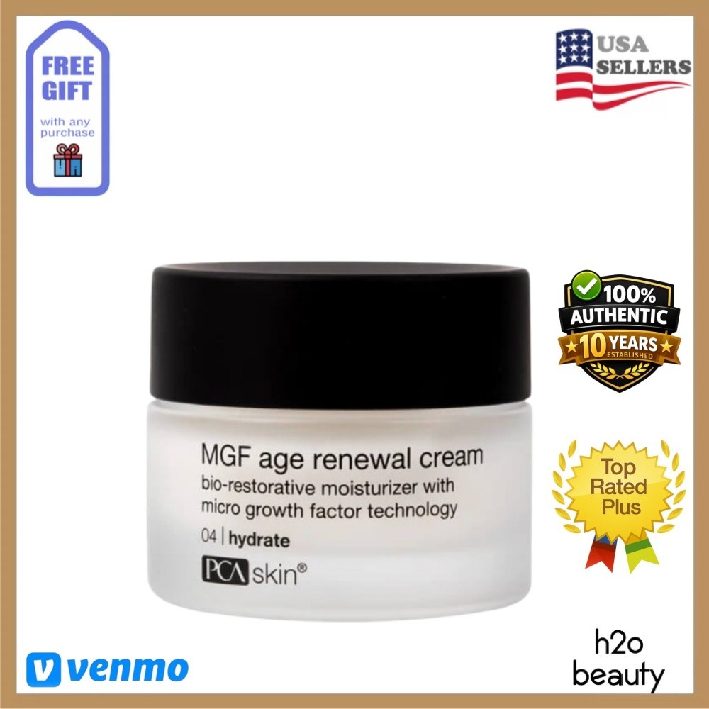 PCA SKIN MGF Age Renewal Cream 1.8 fL oz EXP 12/27 Anti-Aging Firming Hydrating