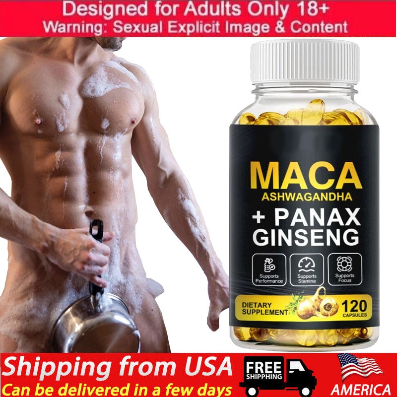 #1 BEST-MALE ENLARGER THICKER LONGER BIGGER 4″ GROWTH ENLARGEMENT 120 CAPSULES