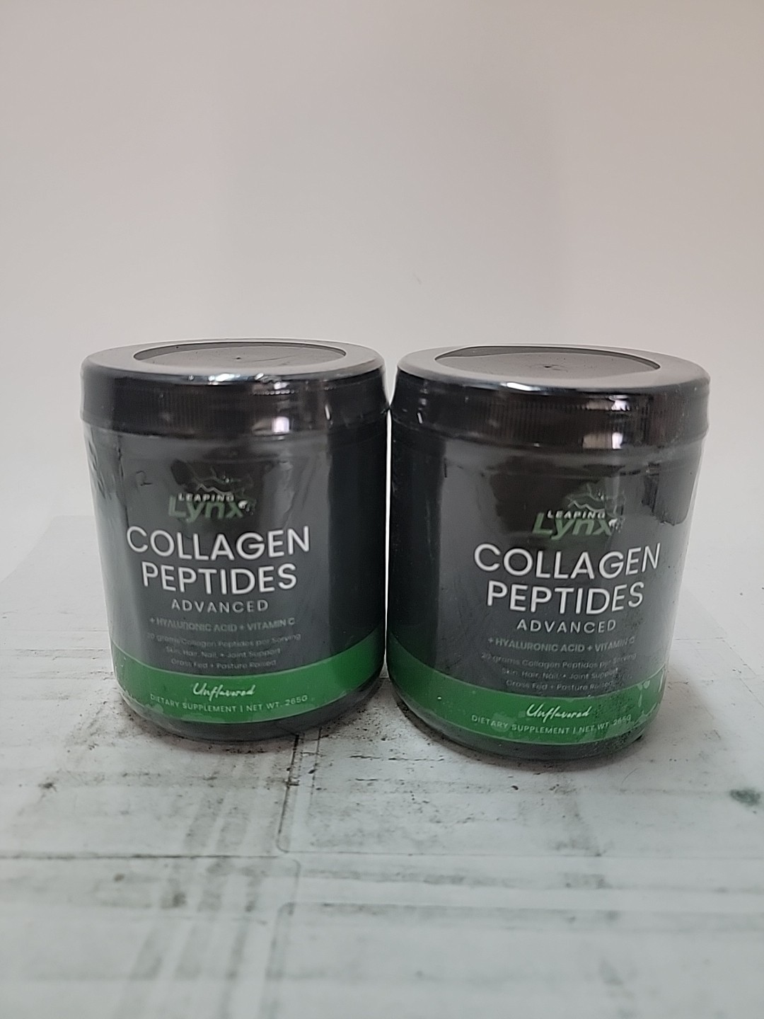 Leaping lynx Collagen Peptides Advanced 265g Mfg Date 11/2024