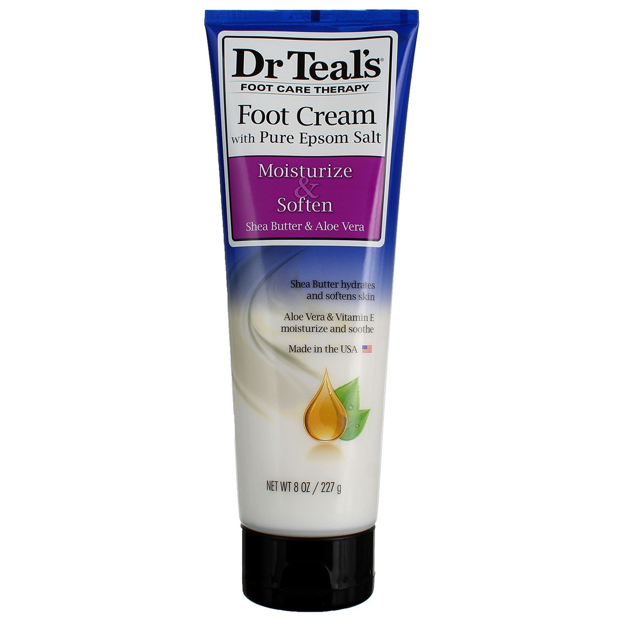 4 Pack Dr Teal’s Foot Care Therapy With Shea Butter and Aloe Vera Moisturize …