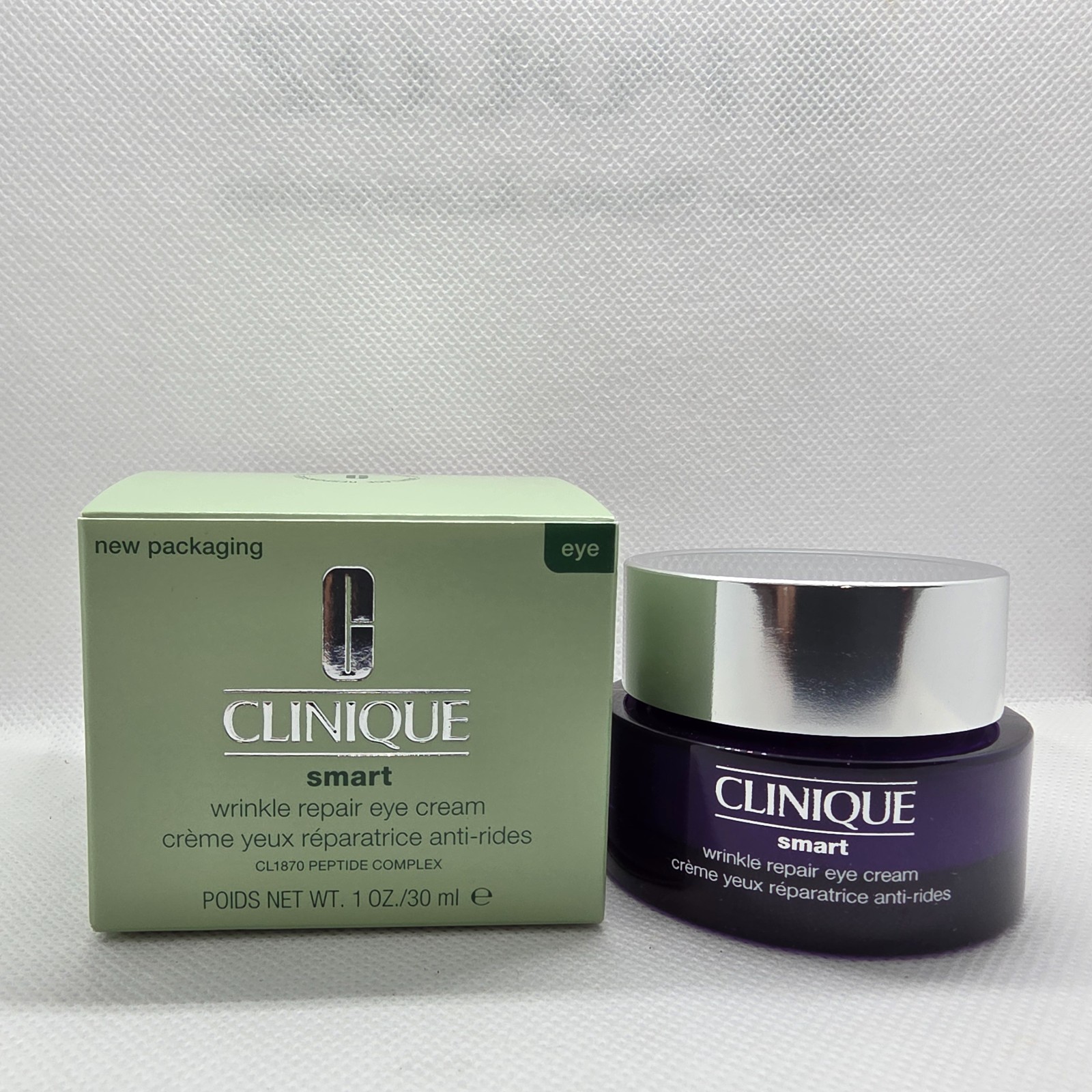 Clinique Smart Wrinkle Repair Eye Cream – Size 1 Oz. / 30mL