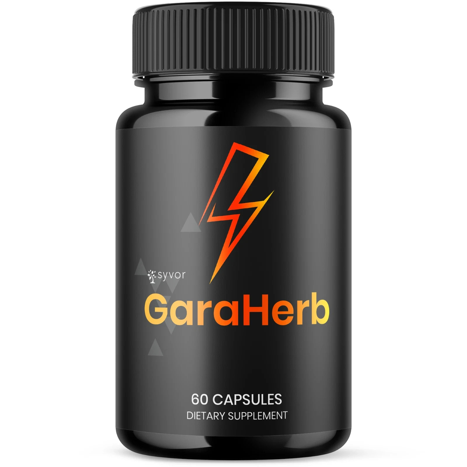 GaraHerb Energy & Fitness Support Capsules 60 Capsule, Pack of 1.