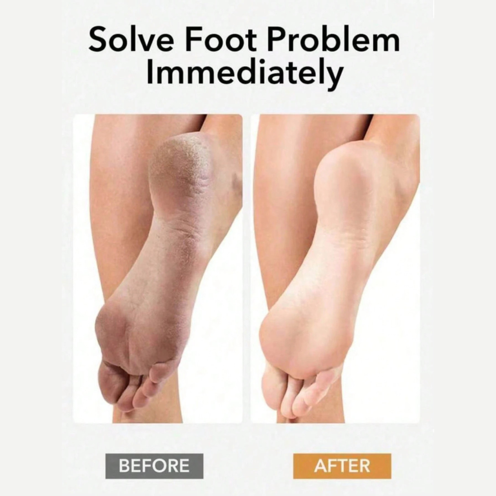 Foot File with Natural Bamboo Handle Deep Exfoliating Callus Remover & SPA Care