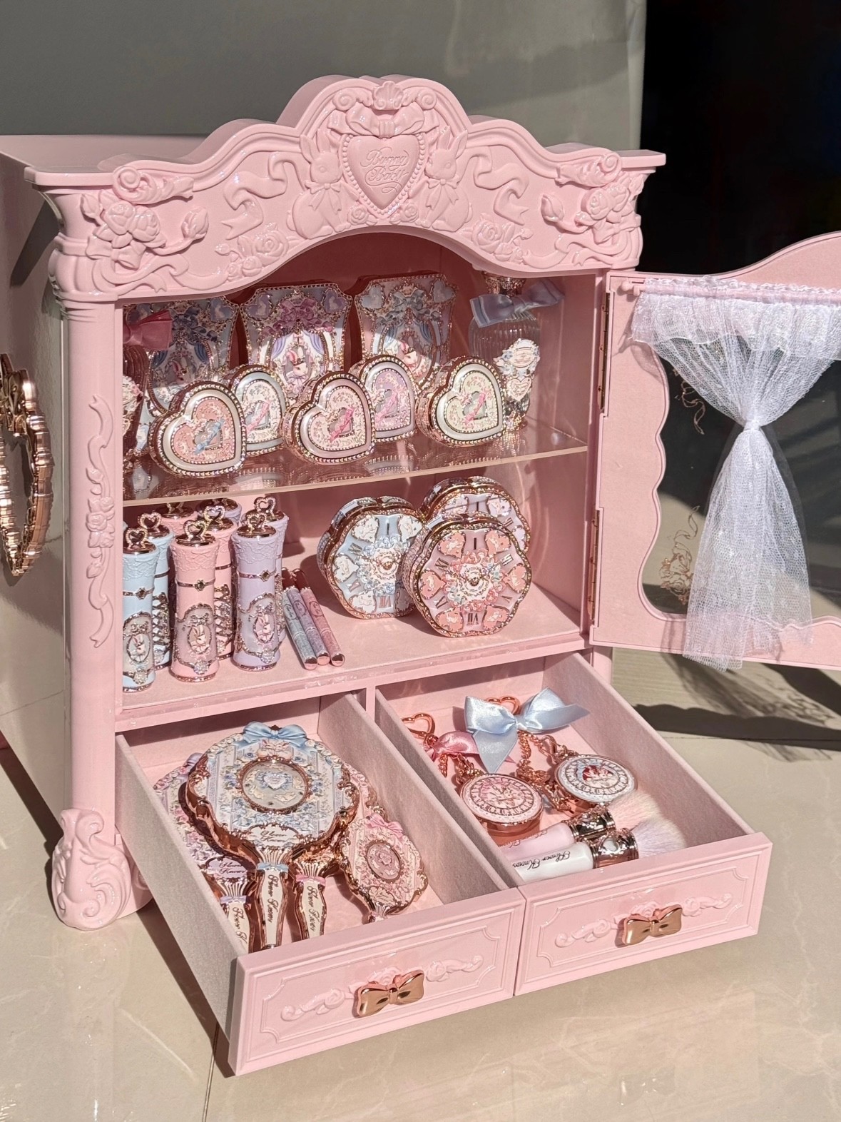 Flower Knows Bonnie Garden Series Vanity Storage Box Empty Box Only