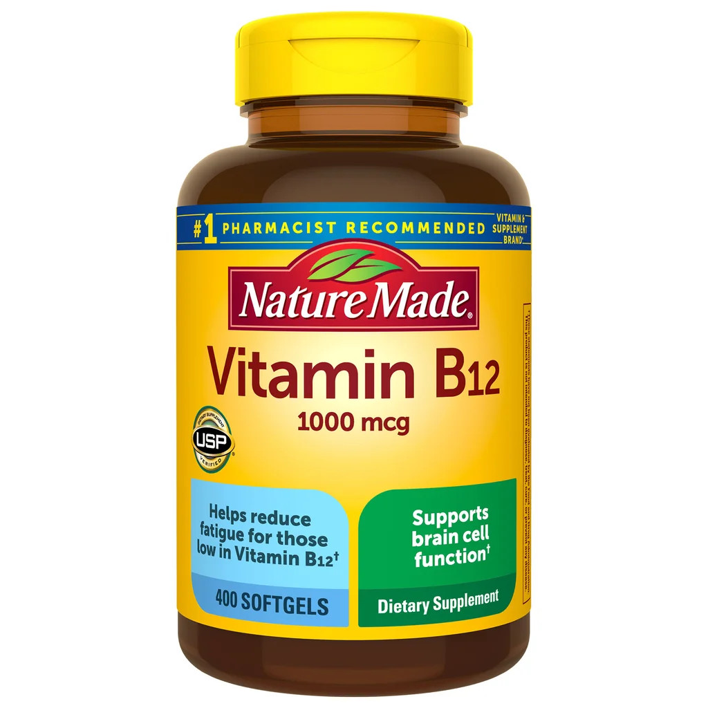 Nature Made Vitamin B12 1000 mcg 400 Softgels EXP-8/27