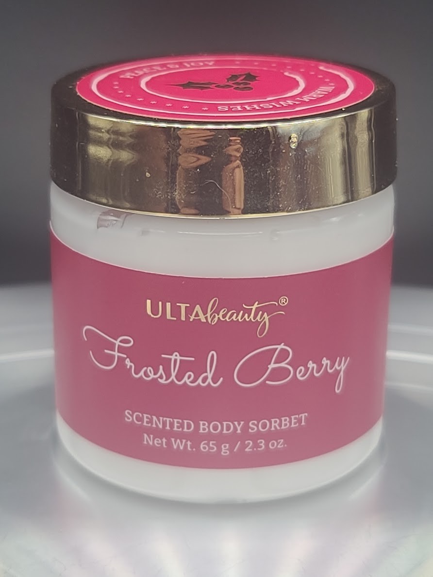 Ulta Beauty Frosted Berry Scented Body Sorbet 2.3 oz/65 gr