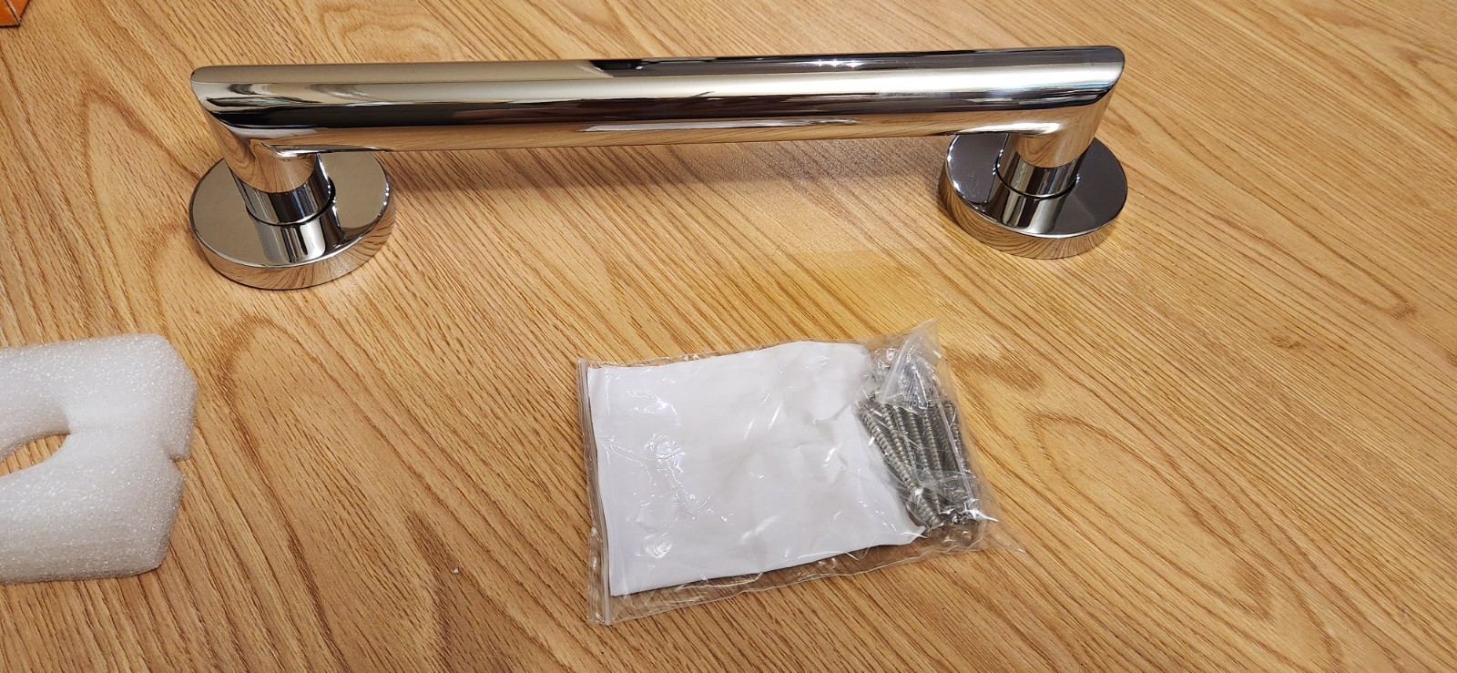 12” Stainless Steel Bathroom Safety Grab Bar ADA Compliant 500 lb Chrome
