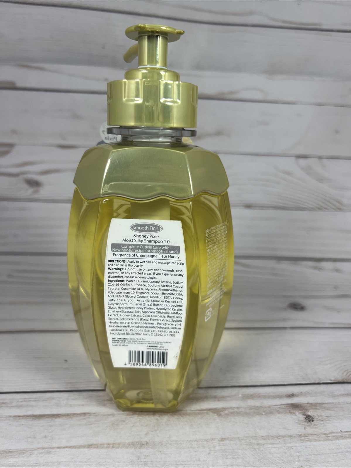 &honey Pixie Moist Silky Shampoo 14.8oz Step 1.0