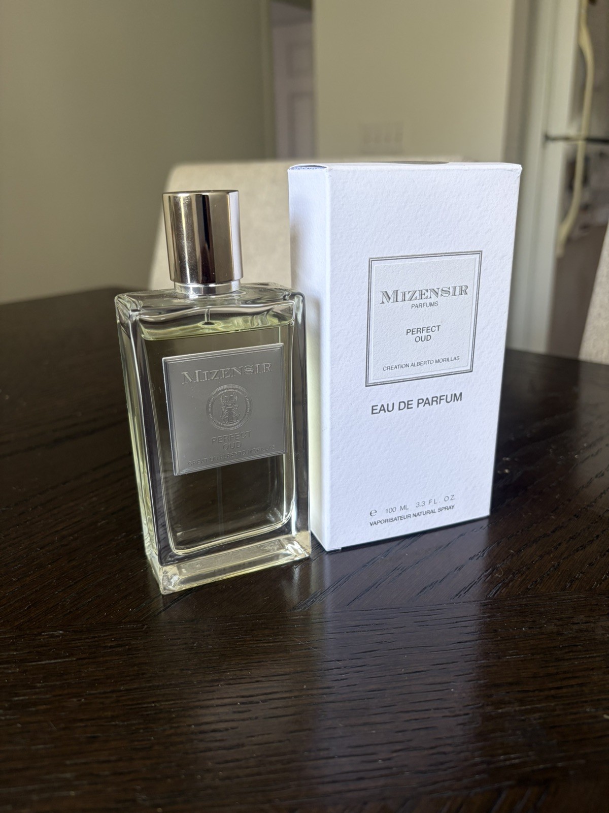 Mizensir Unisex Perfect Oud EDP Spray 3.4 oz Fragrances 7640105059379