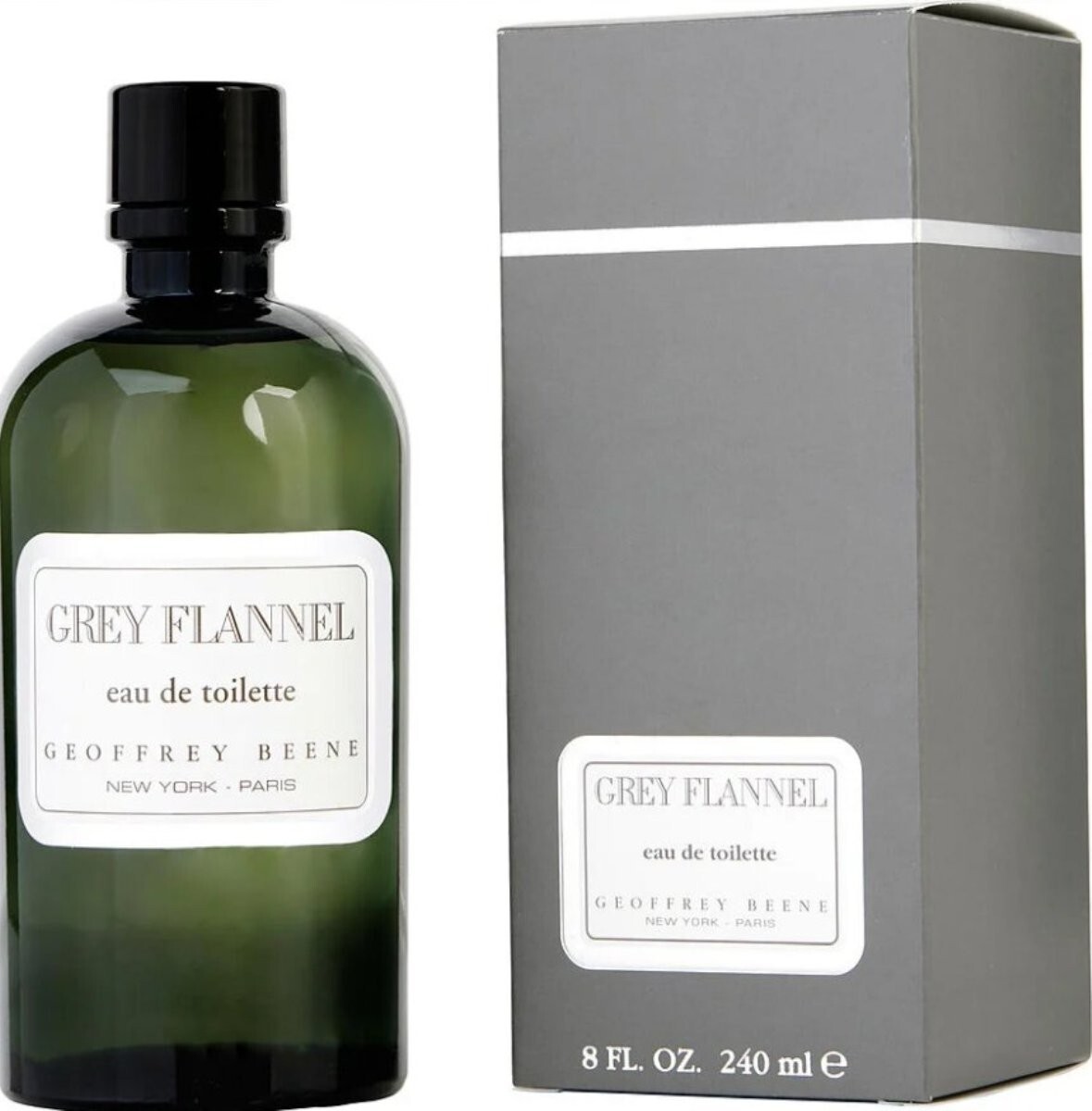 GREY FLANNEL by Geoffrey Beene cologne for men EDT 8.0 oz New in Box