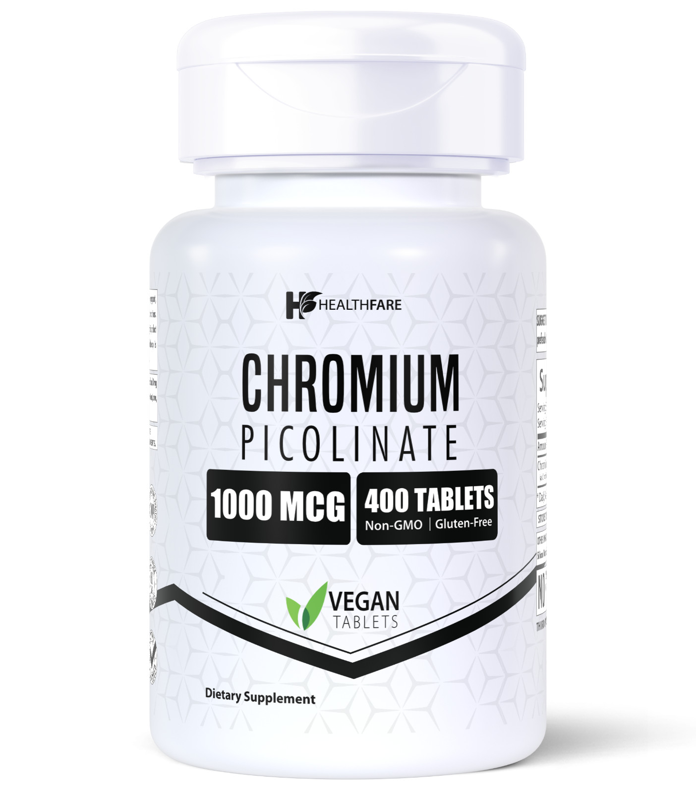 Chromium Picolinate 1000mcg 400 Tablets Support Carbohydrate Breakdown