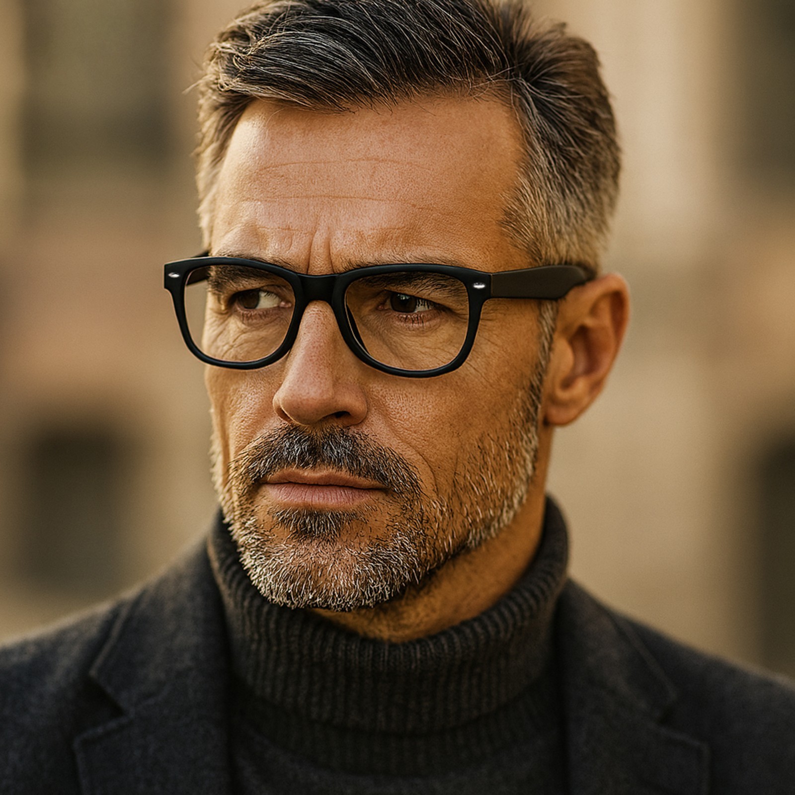 Most Durable Thick Frame Oversized Reading Glasses Men Bold Modern Readers