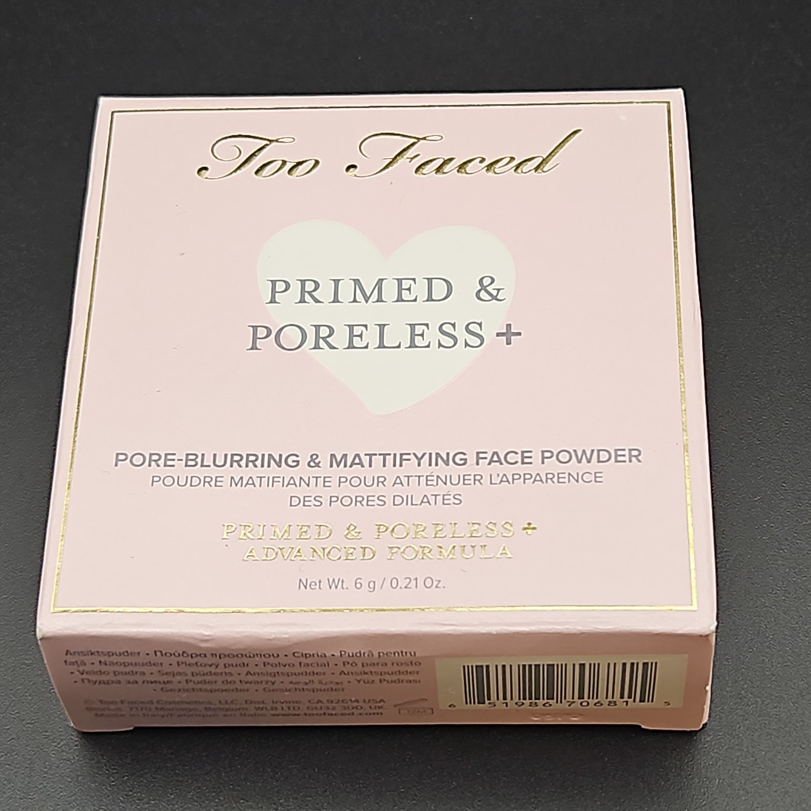 Too Faced Primed & Poreless Advanced Formula Pore-blurring Pressed Powder 0.21oz