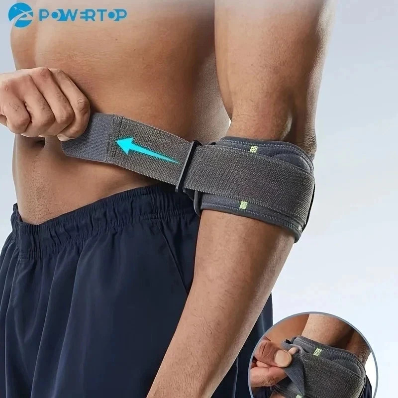 Tennis Elbow Brace Support Strap for Tendonitis Golfers Arm Pain Compression Ban