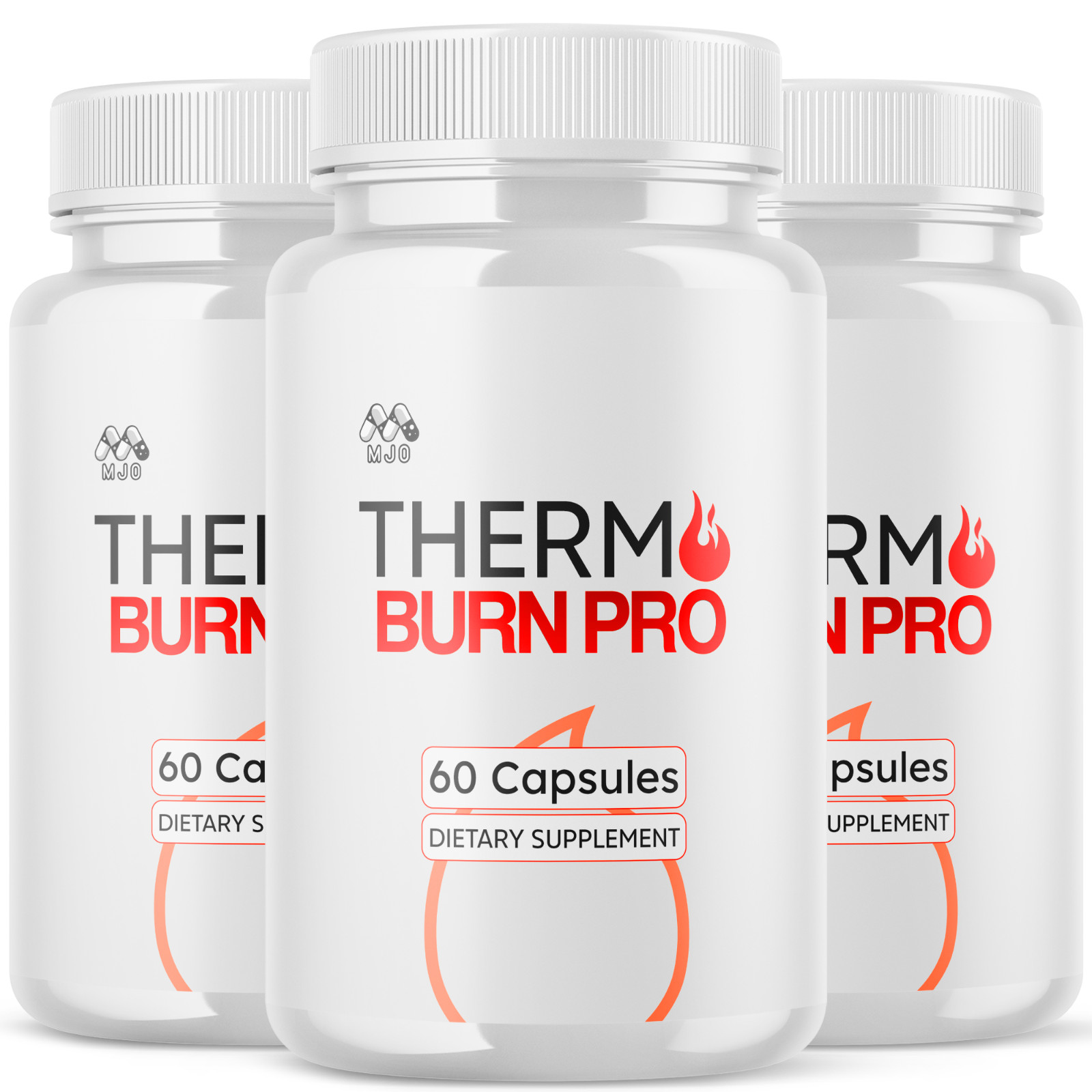 (3 Pack) Thermo Burn Pro Advanced Energy & Fitness Formula ThermoBurnPro 180Caps