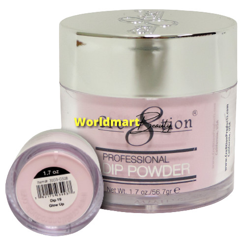 Cre8tion Dip Powder Polish Acrylic Powder 1.7oz-56.7g Color Dip 19- Glow Up