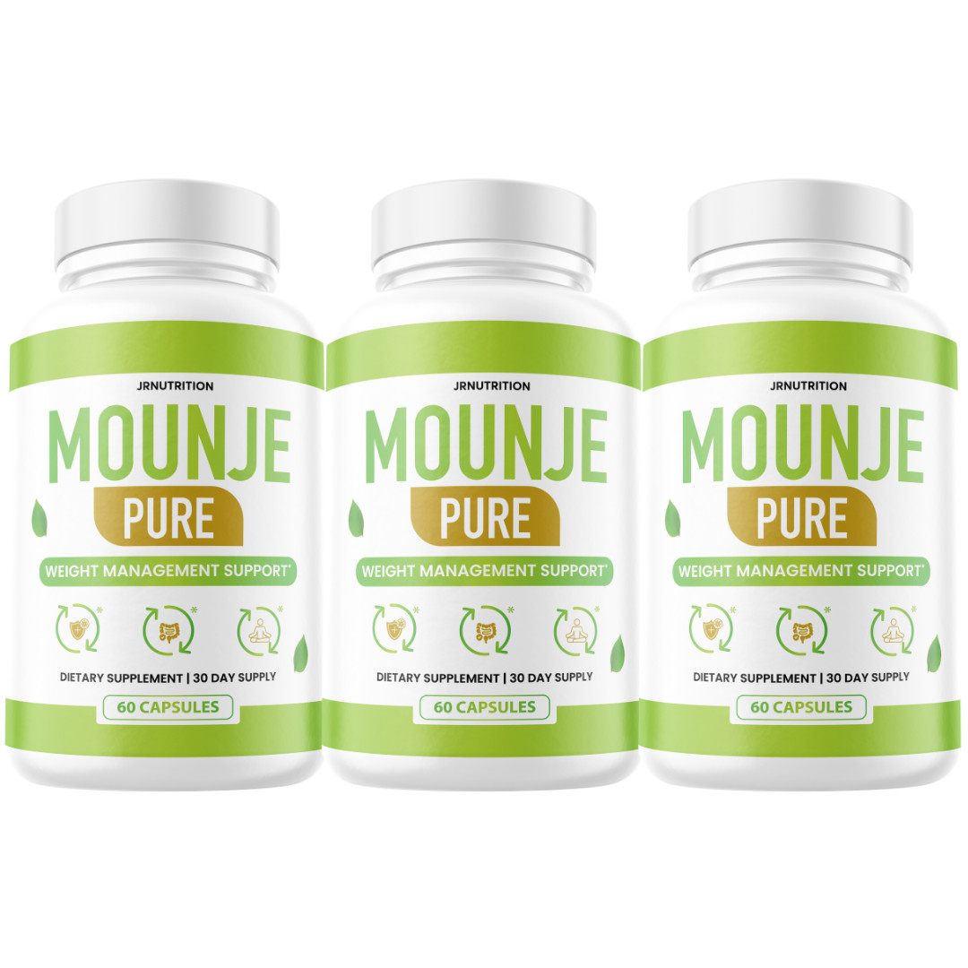 Mounje Pure Weight Loss Capsules Metabolism Booster – 3 Bottles