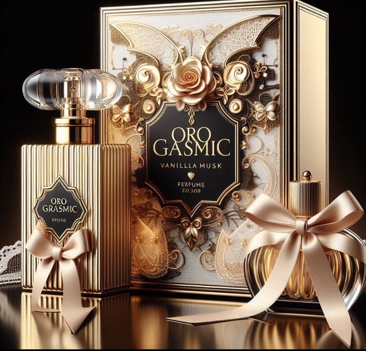 Oro-Gasmic, Vanilla Musk Unisex Parfum With Pheromones, 100ml Spray Orogasmic