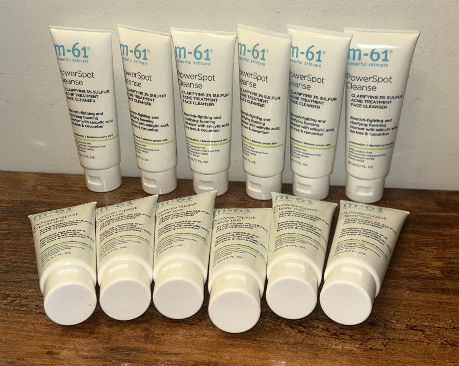 Lot of 12 M-61 PowerSpot Cleanse Face Cleanser 1.7 oz Each – NEW – EXP 04/2026