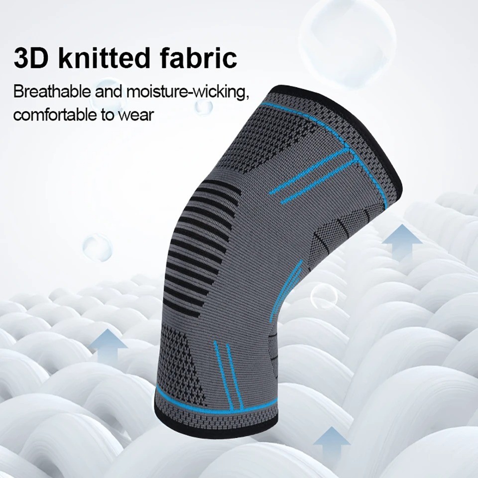 Sable Upgraded Knee Brace 2 Pack Compression Sleeves Support for Women & Men