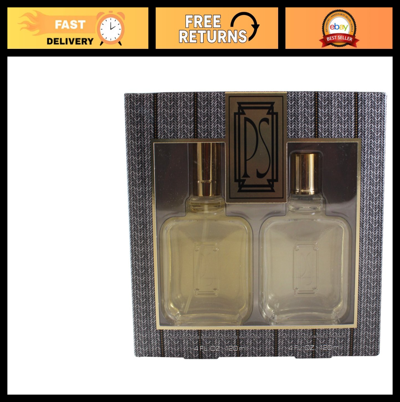 Men’s Gift Set – PS Fragrance & Aftershave, 2 Piece Luxury Set, Perfect for Gift