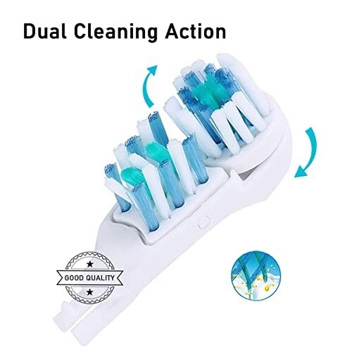 Sensitive Replacement Toothbrush Heads Compatible with Oral-B Cross Action Power