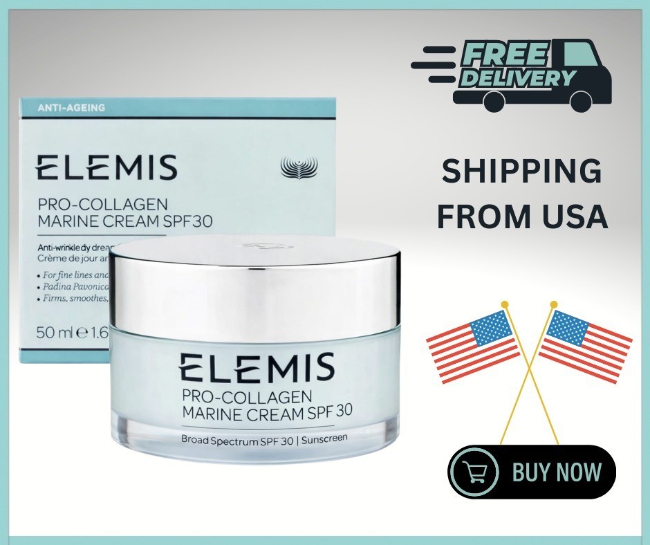 ELEMIS Pro-Collagen Marine Cream Anti-Wrinkle Night Cream 50ml / 1.6 fl oz – NEW