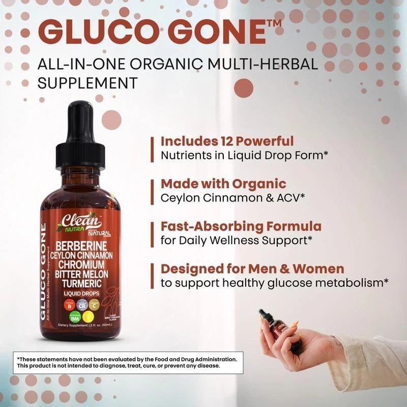 Clean Liquid Berberine with Supplement Ceylon Nutra Cinnamon Drops