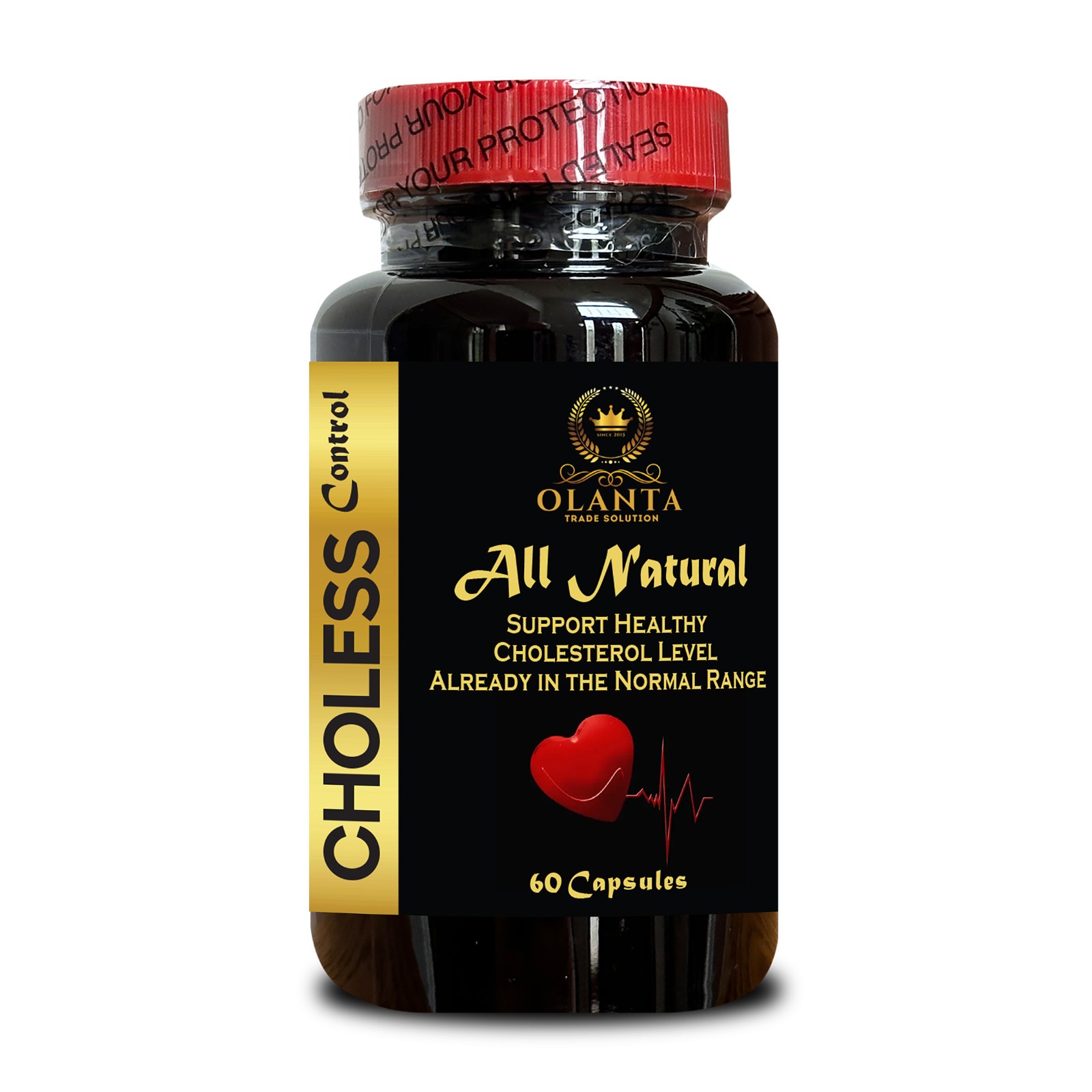 Complete Choless Control with Niacin | Policosanol | Plant Sterol complex | 1B