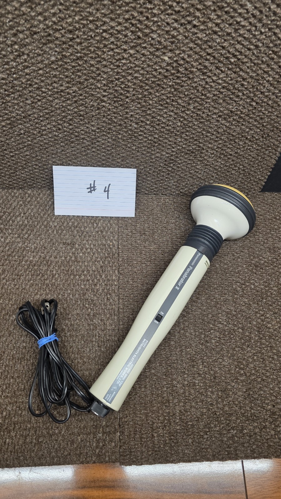 Panasonic Panabrator II EV221, Wand Massager Variable Speed, Japan