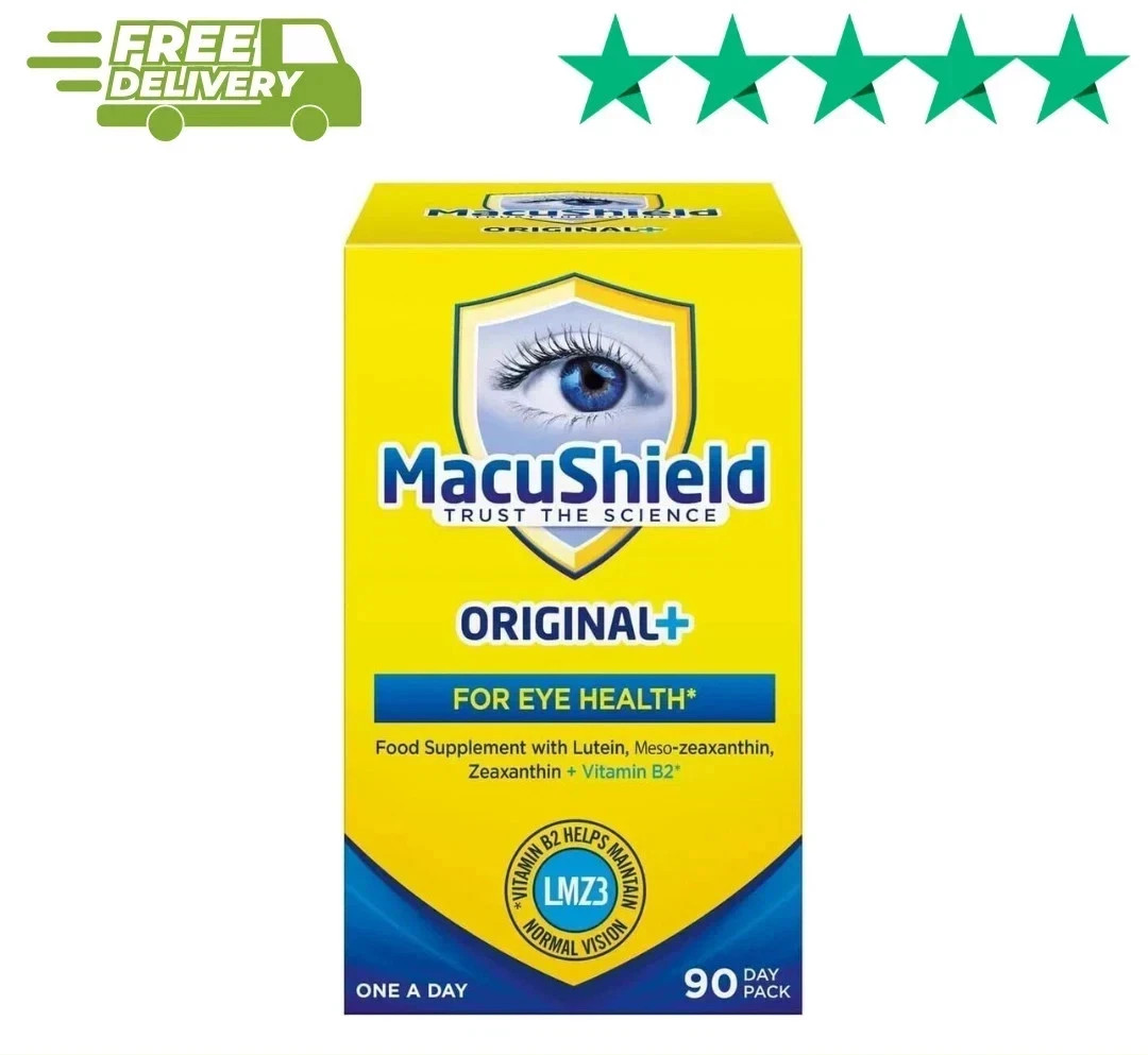 MacuShield Original+ Eye Health Capsules – 90 Pack 100% ORIGINAL ⭐⭐⭐⭐⭐