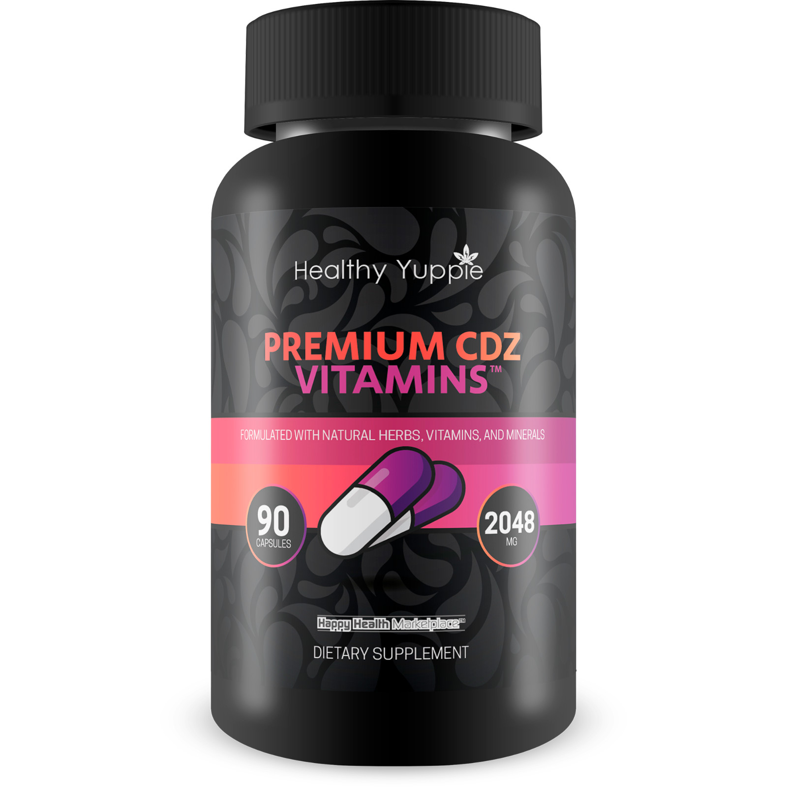 Healthy Yuppie Premium CDZ Vitamins – Our Best Immunity & Performance Pills