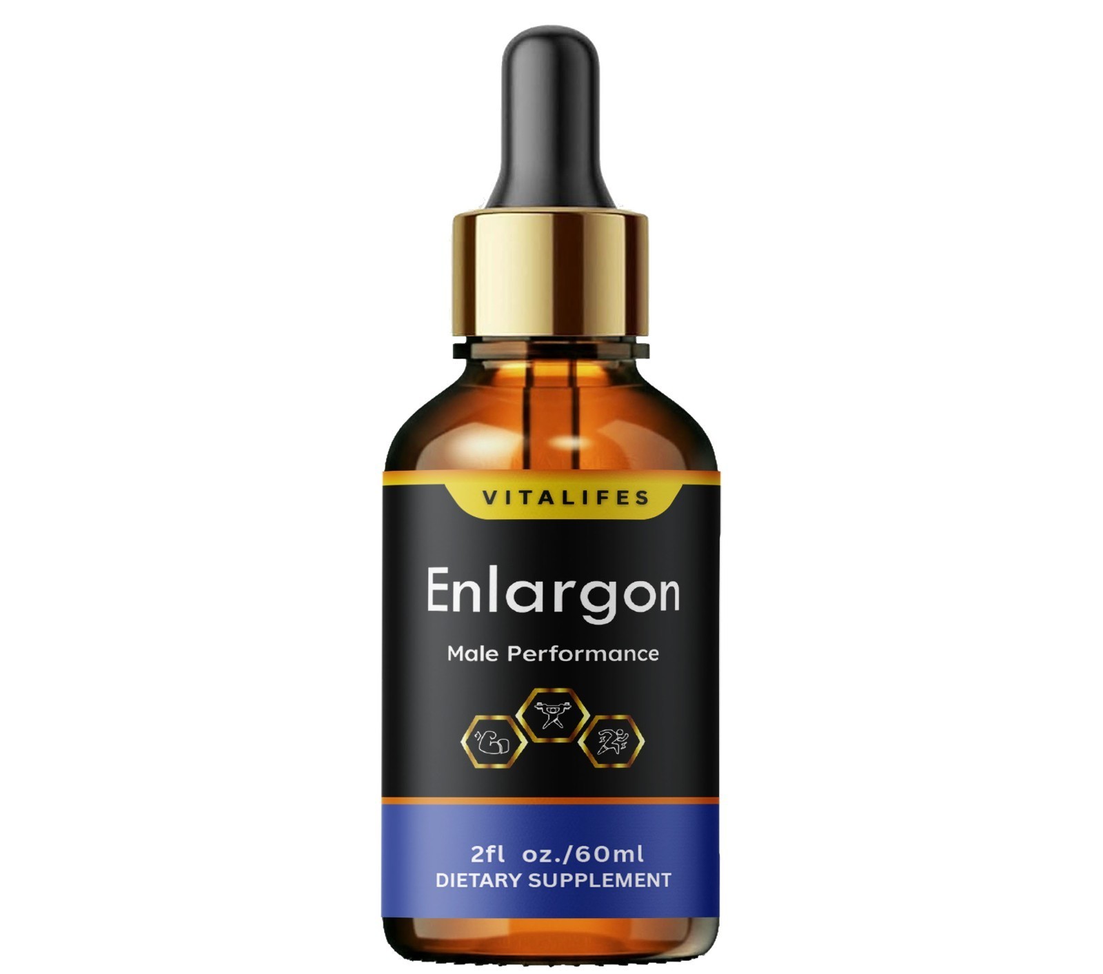 Enlargon Male Support Drops Advanced Enlarg On Supplement 30 Servings