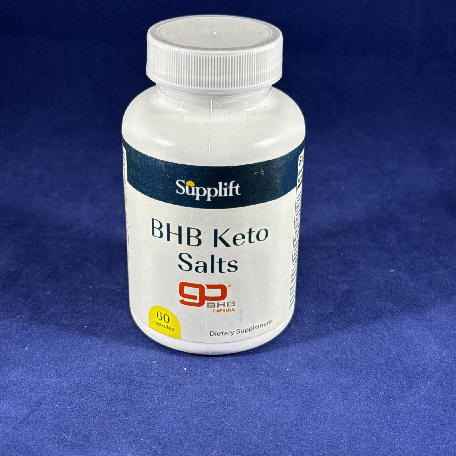 Supplift BHB Keto Salts Dietary Supplement – 60 Capsules Expires 06/2024