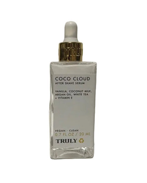 Truly Coco Cloud After Shave Serum – MINI Vanilla Coconut Milk – 0.7oz