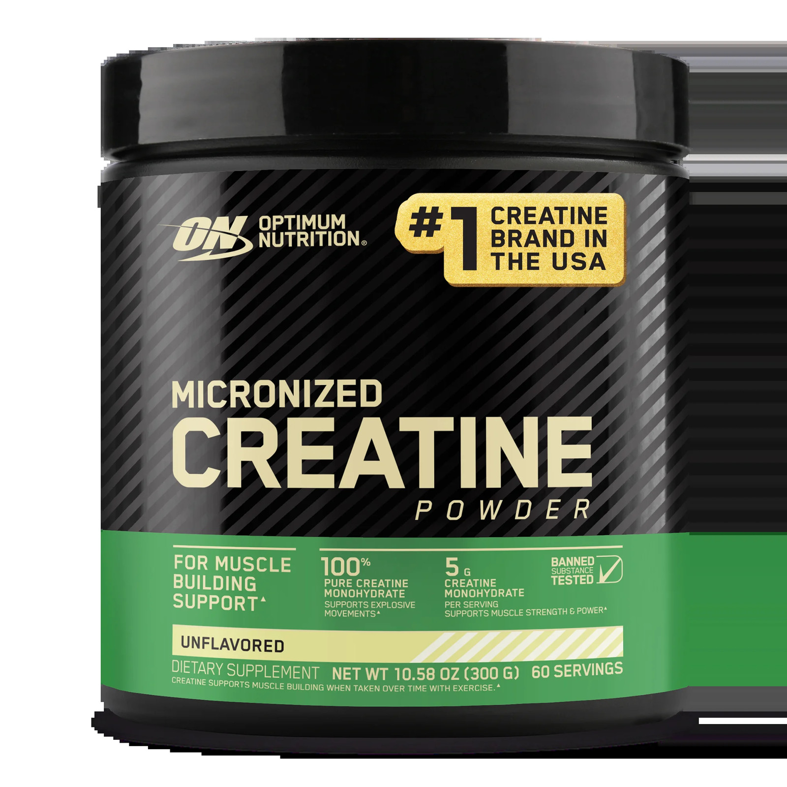 Optimum Nutrition Micronized Creatine Powder Unflavored 60 Servings