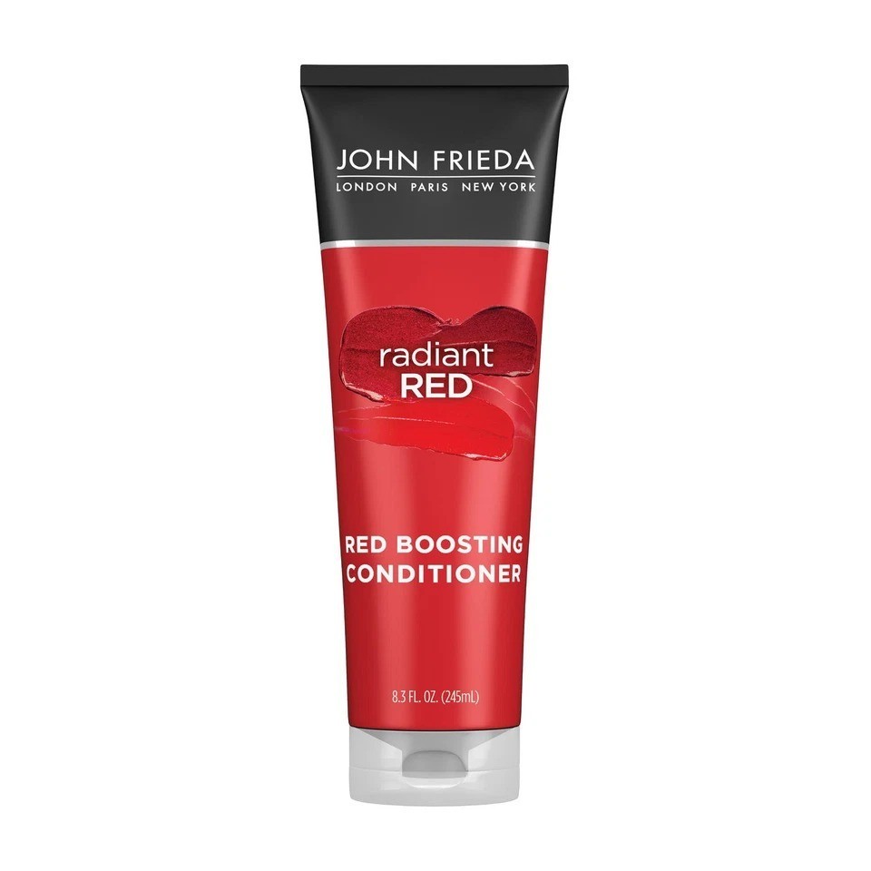 John Frieda Radiant Red Boosting Conditioner 8.3 Fl Oz for Color Treated Hair