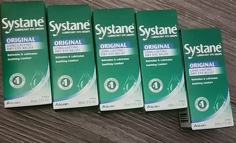 Lot Of 10 Large Systane Original Lubricant Eye Drops, 30mL (1 Fl Oz) Exp2027+