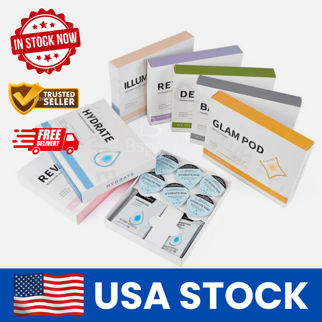 *NEW* Oxygen Facial Pods Capsules Anti Wrinkle, Anti Aging, Skin Rejuvenation