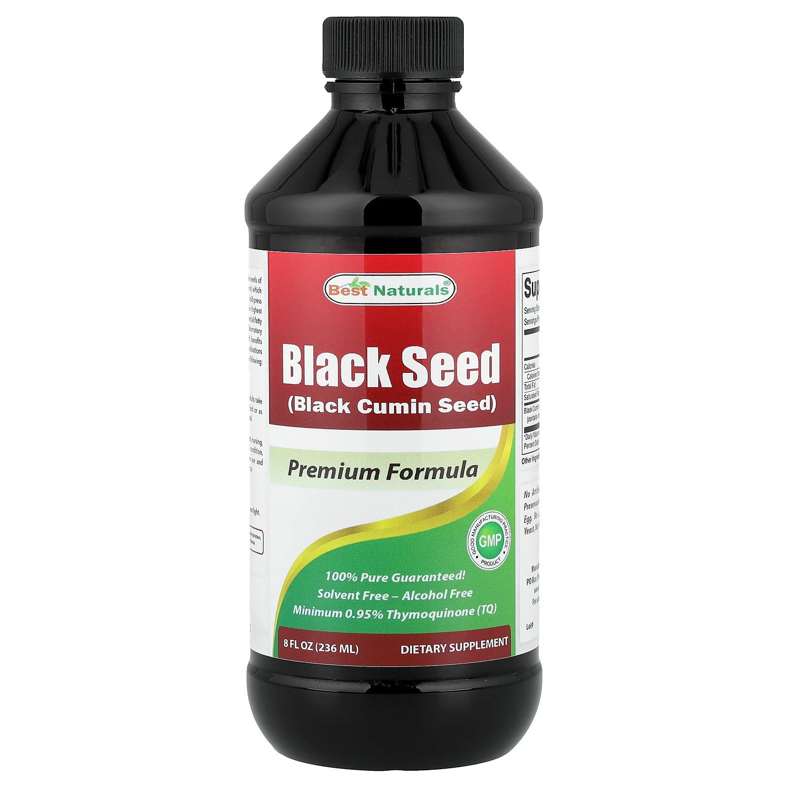 Black Seed Oil, Alcohol Free, 8 fl oz (236 ml)
