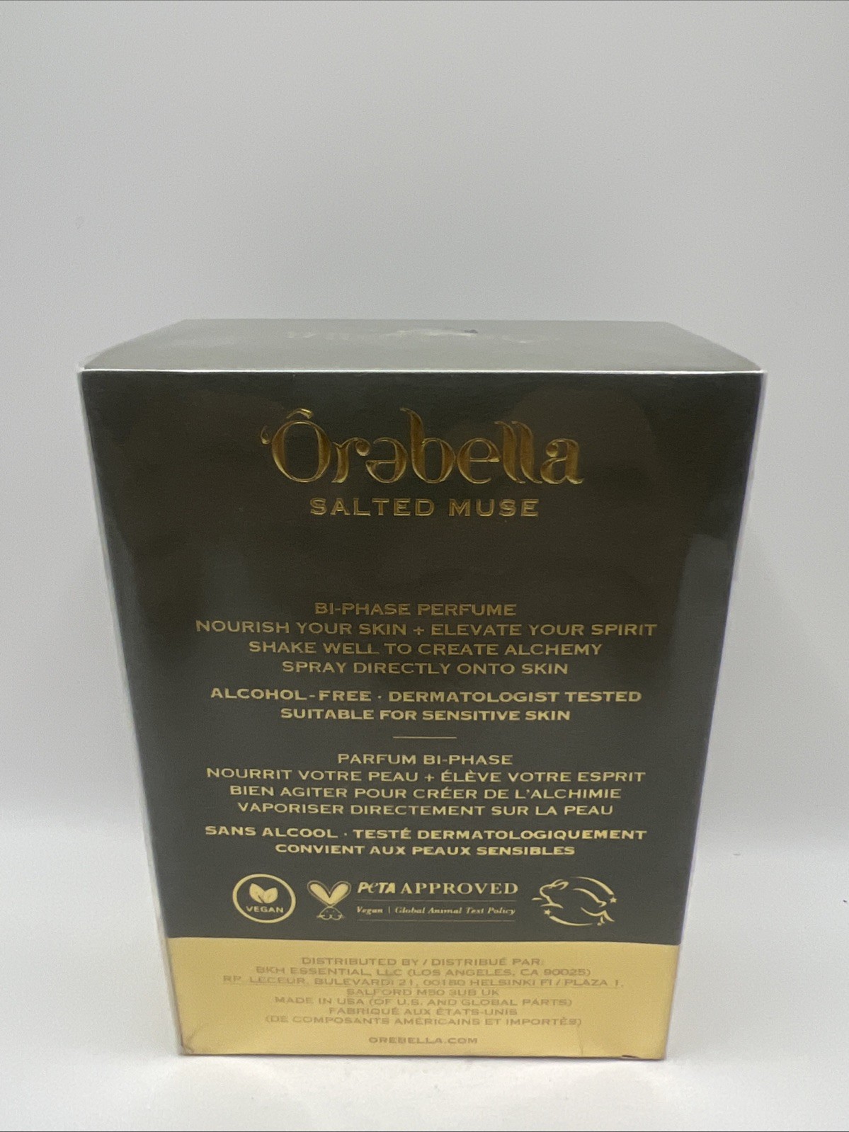 Orebella Salted Muse Parfum Elevated with Essential Oils 3.4 fl oz