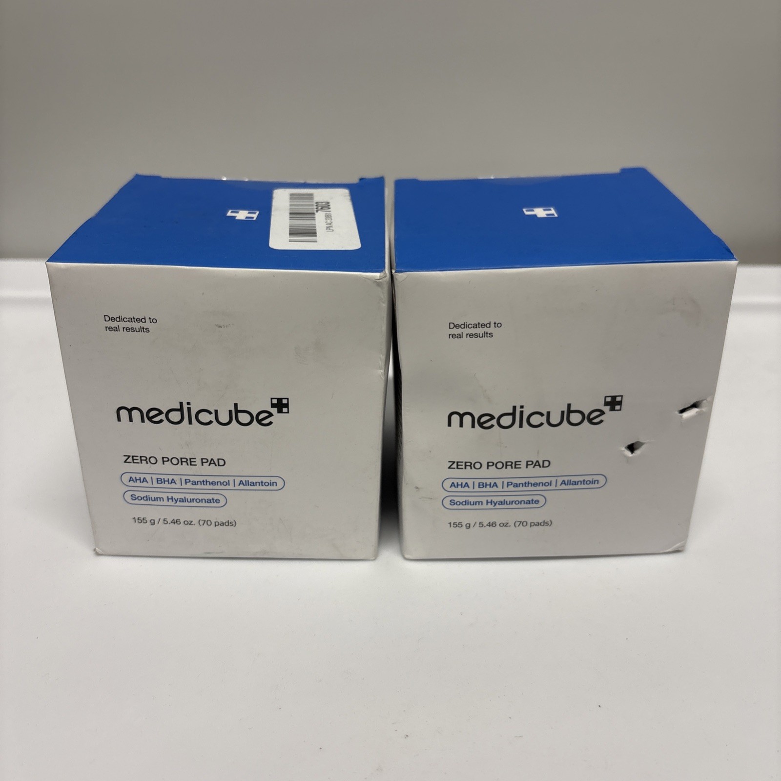 2 Pack! Medicube Zero Pore Pads 2.0, Dual-Textured Facial Toner Pads (70 Count)