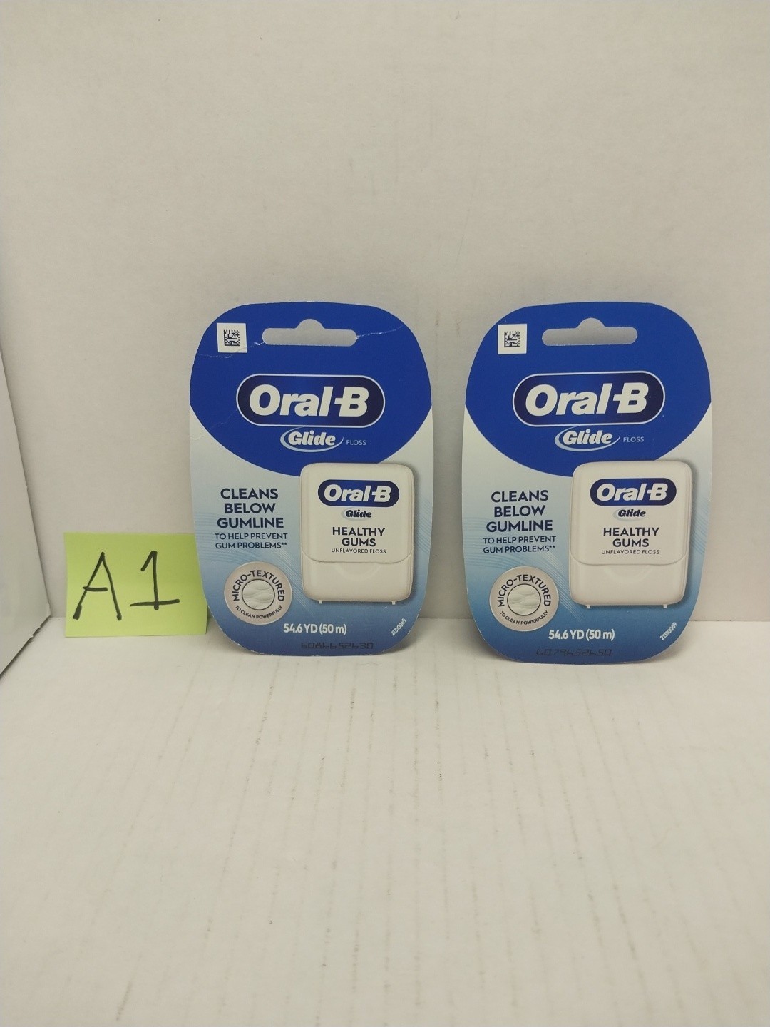 Oral-B Glide PRO HEALTH LOT OF 2 Dental Floss ORIGINAL OLD Version 54.6 yd EACH