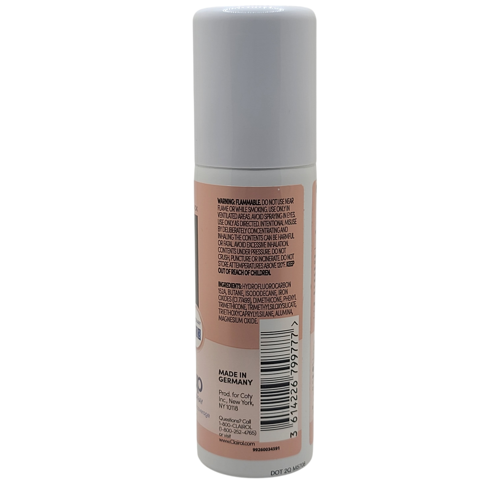 Clairol Root Touch-Up Temporary Spray Black Hair Color
