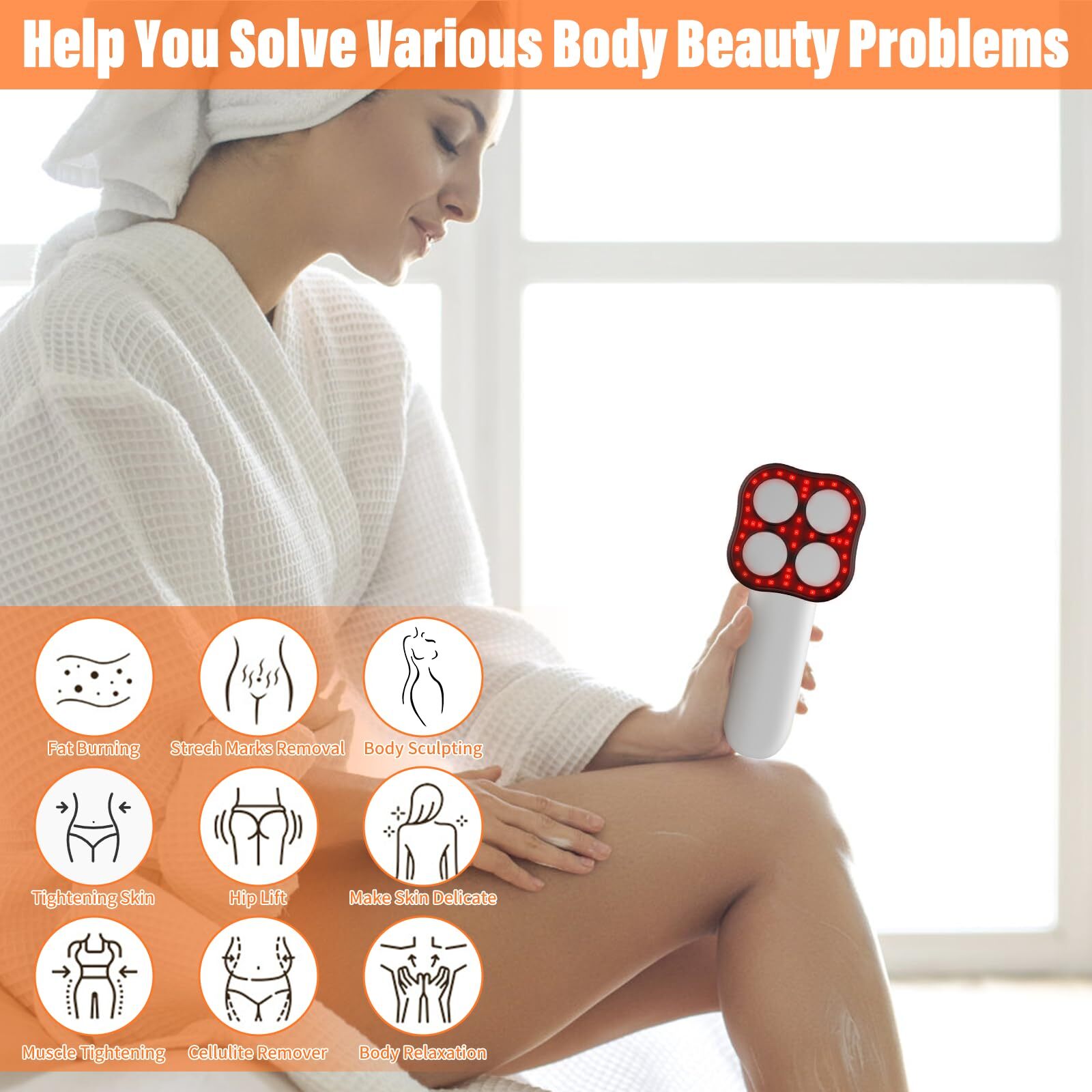 Body Sculpting Machine Anti Cellulite Massager Fat Burning Remover Slimming Gift