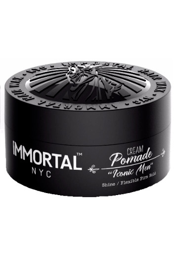 Immortal NYC Cream Pomade Shine/Firm Hold 150ml | Iconic Men