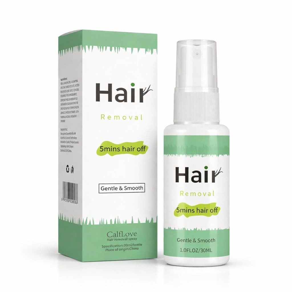 Hair Removal Spray for Women & Men, Fine Mist Body Care for Legs & Arms, 30ml