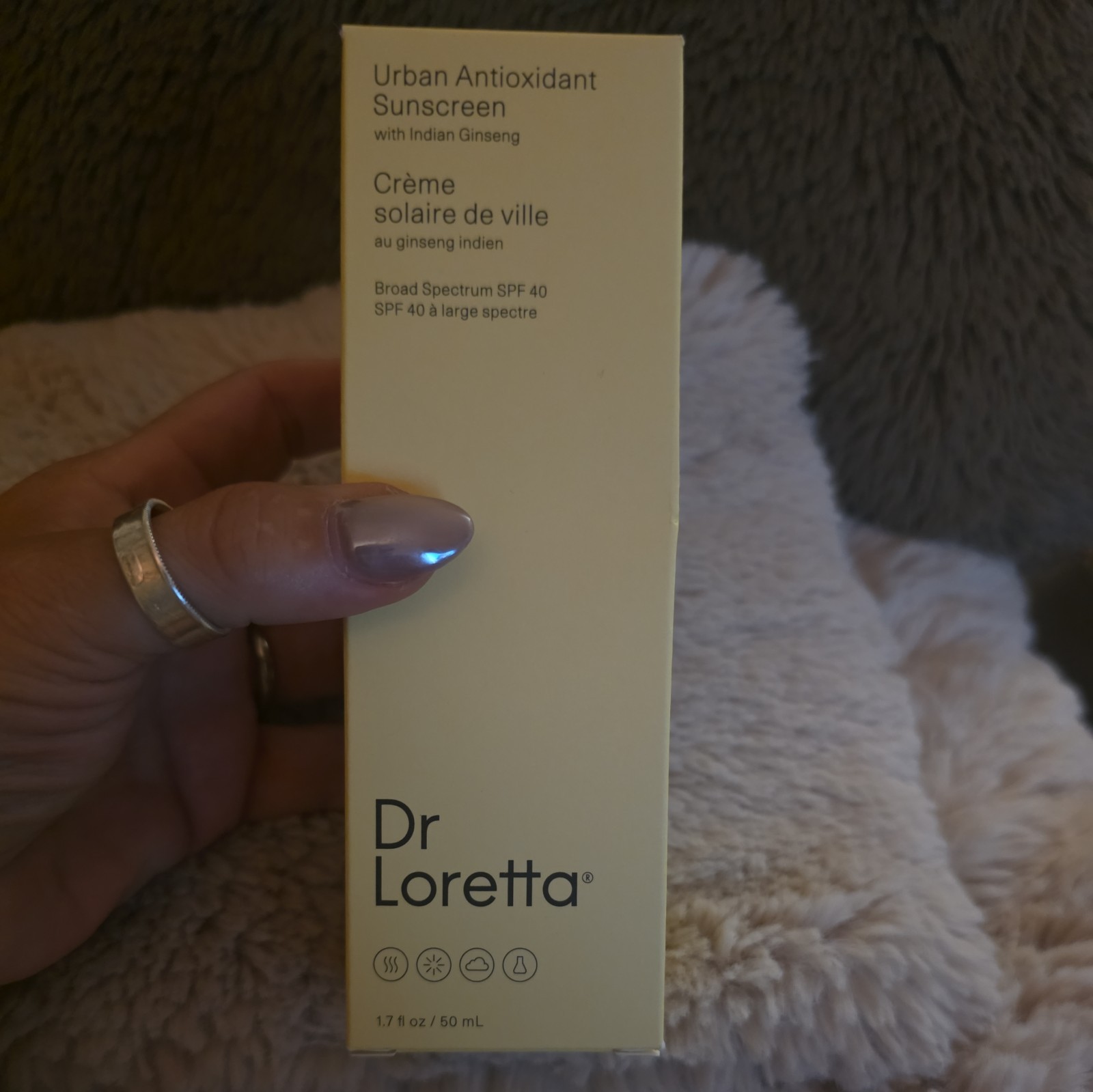 NEW IN BOX DR. LORETTA Urban Antioxidant Sunscreen SPF 40 1.7 fl oz EXP 11/2028