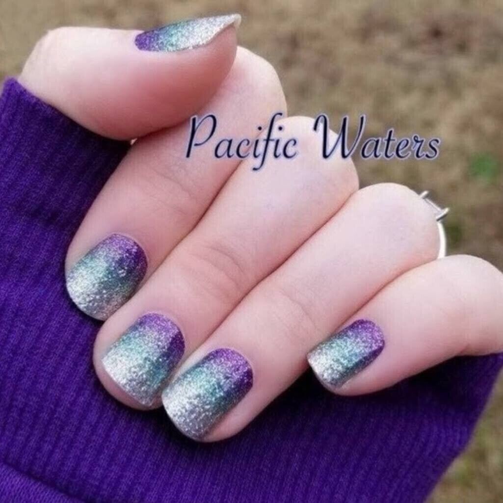Color Street Nail Polish Strips – Pacific Waters (FDG147) Purple Ombre