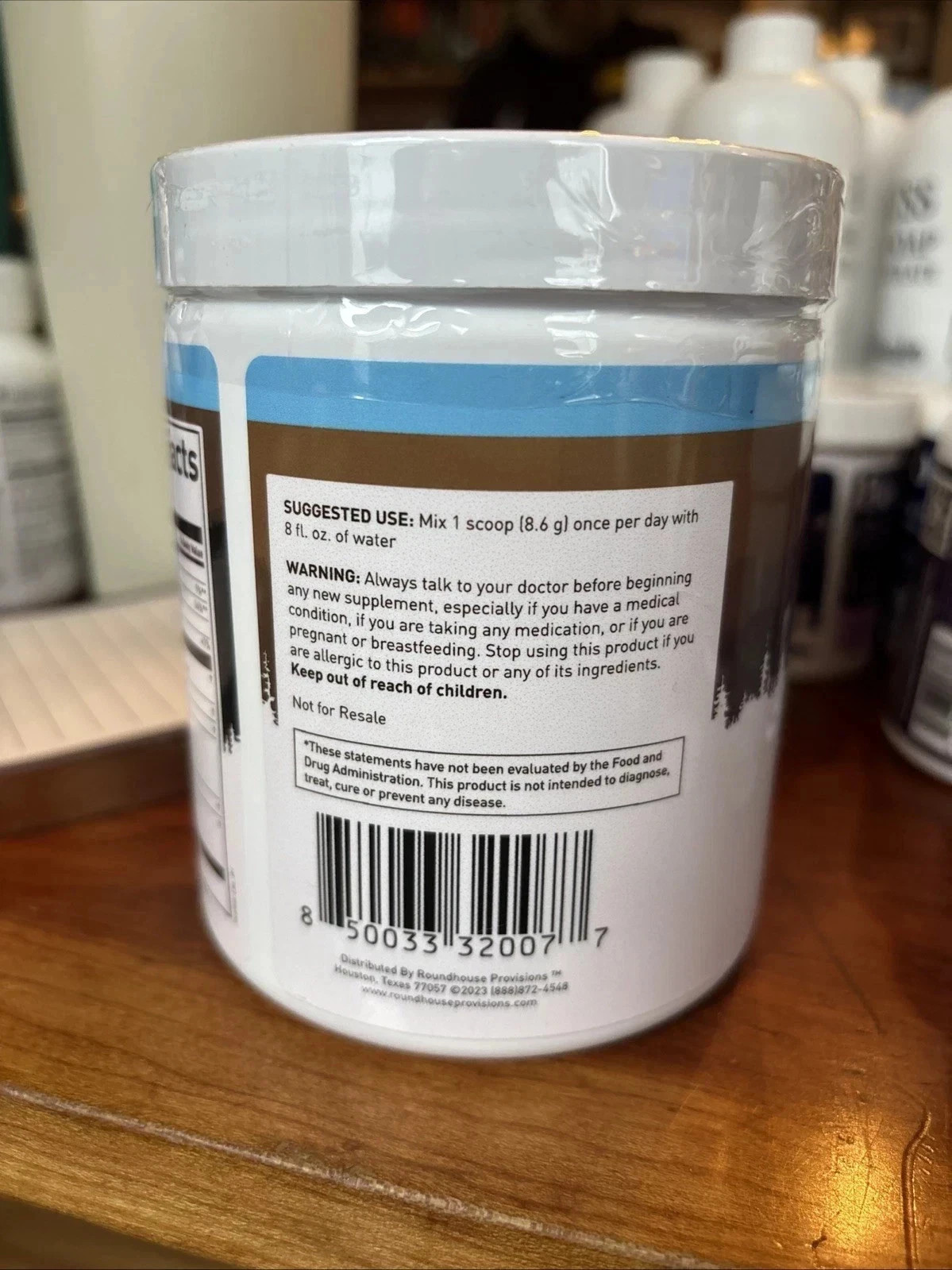 Roundhouse Provisions Morning Kick Powder Strawberry Lemonade 9.1 OZ